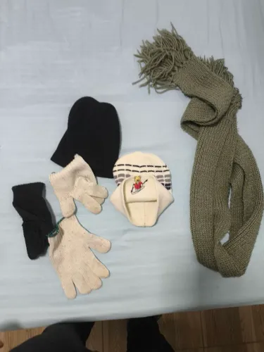 Kit de Inverno: Gorro, Luvas, Cachecol e Boné