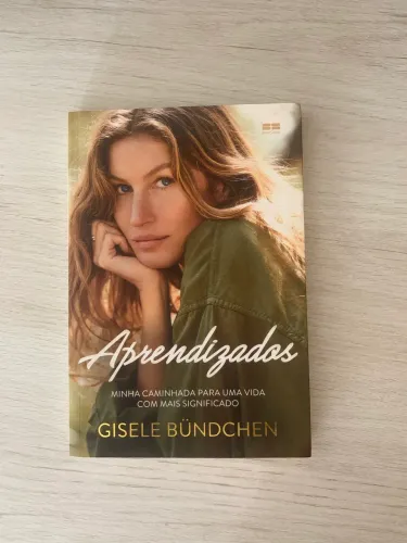 Livro aprendizados Gisele bundchen