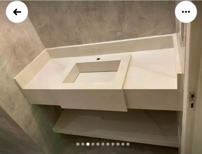 Pias de porcelanato para seu banheiro