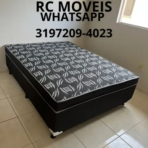 Cama Box Casal OrthoBox D33 - Conforto e Resistência Garantidos
