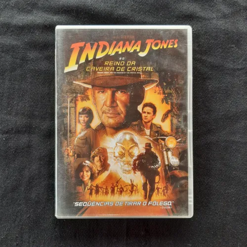 DVD Indiana Jones e o Reino da Caveira de Cristal