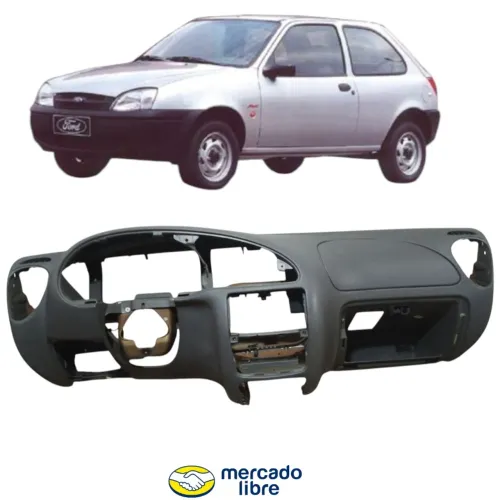 Capa Painel Tabelier Cinza Ford Fiesta