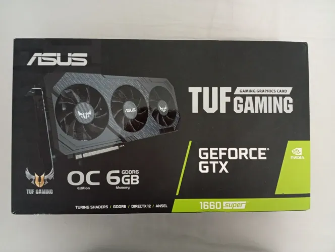 Placa de vídeo Asus GTX 1660 super NVIDIA