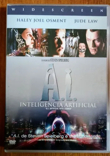 DVD duplo A.I. - Inteligência Artificial