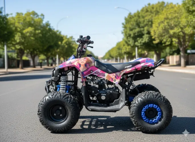 Quadriciclo mxf Thor 49 cc infantil 