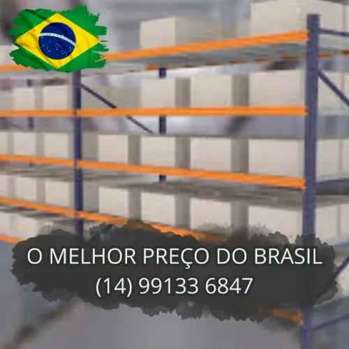 Porta palete estante de aço p/ armazenagem