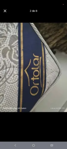 Colchão de casal molas ensacadas