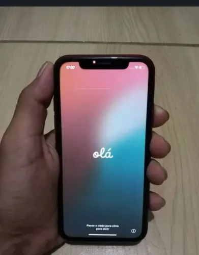 iPhone xr vermelho pra vender, preço a negociar