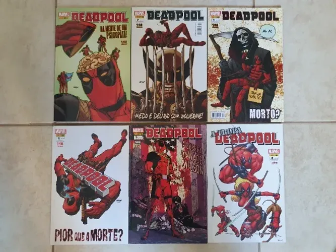 Coleção Deadpool (Nova Edição) 2ª Série Ano 2013/2016