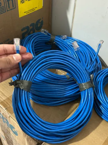 Cabo de Rede Internet 20 Metros CAT5e ( fazemos entregas ) 