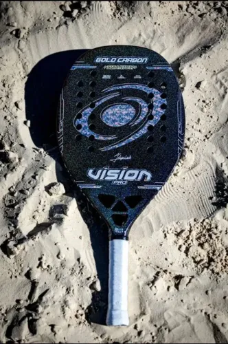 Raquete Vision Gold Carbon Felipe Loch Beach Tennis