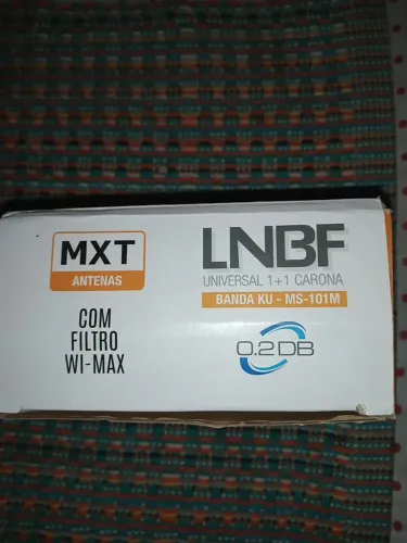 LNBF UNIVERSAL 1+1 CARONA(BANDA KU-MS-101M) novo 