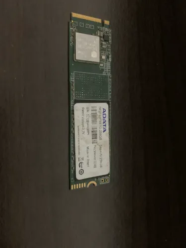 Ssd nvme 256Gb excelente estado