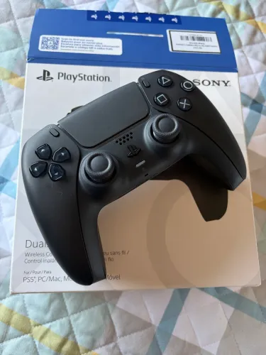 Sony Dualsense Preto Sem Uso Praticamente