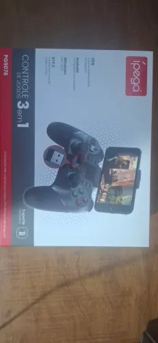 Controle de jogos 3 em 1