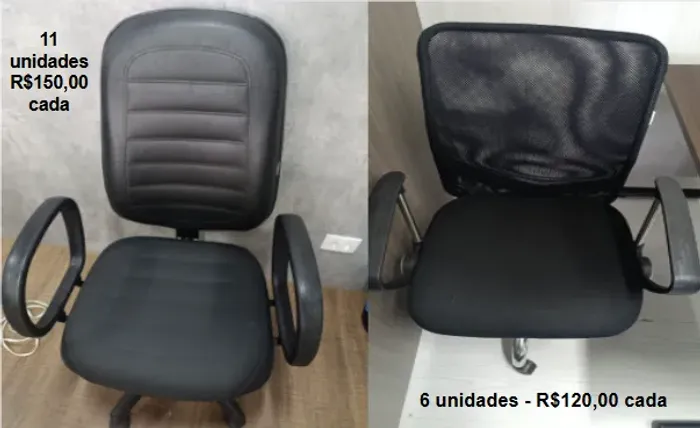Cadeiras de escritório