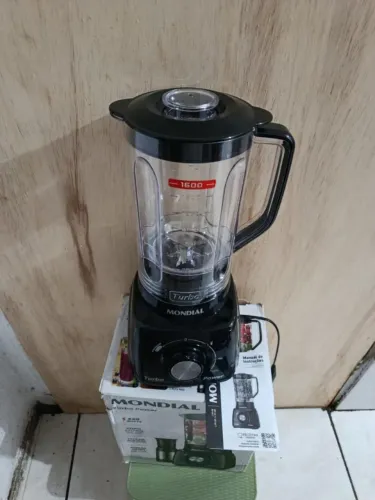 Liquidificador Mondial com Filtro Novo 550W Faz Suco sem Semente 