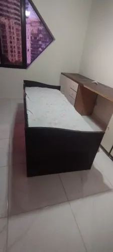 Bicama 0.85 x 1.95 com colchões 