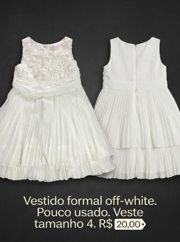 Vestido Social Infantil