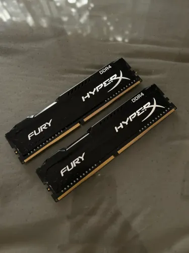 Duas Memória HyperX Fury 8GB DDR4