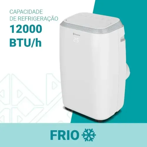 Ar-condicionado Portátil Britânia Prime Air 12.000 BTUs - 220V - Na Caixa e com Garantia