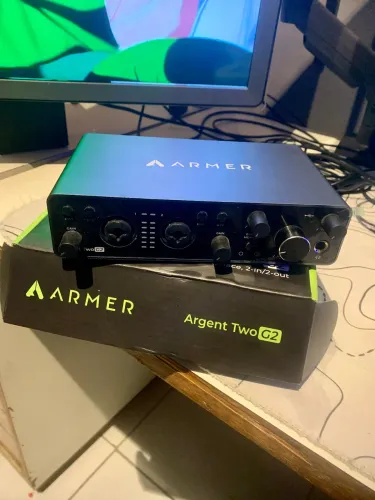 Interface de audio armer argent two g2