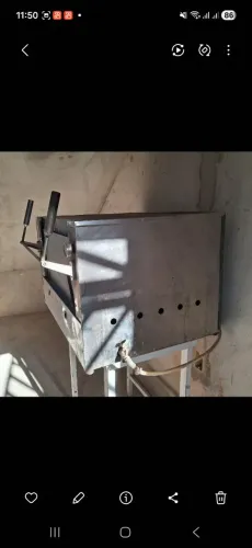 Forno para pizza a gás 