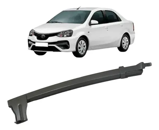 Canaleta Vidro Porta Dianteira Direit Etios Hatch X 1.3 2015 Cinza