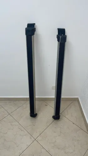 Rack de Teto / Travessas de Teto para Prisma e Grand Siena - Par Completo - Excelente Esta