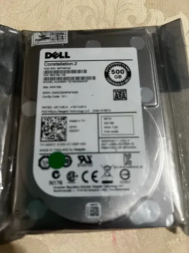 DELL HD 500GB SATA3 6GBs 7.2K 64MB 2.5 Pol.