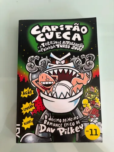 Livro Capitão Cueca Volume 11