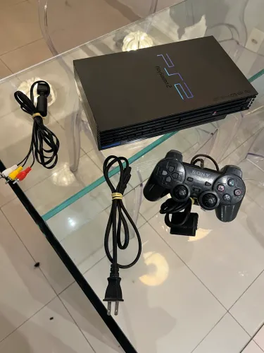 Playstation 2 fat , leia o anucio