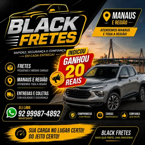 Frete em Manaus | Montana | Entregas e Transportes