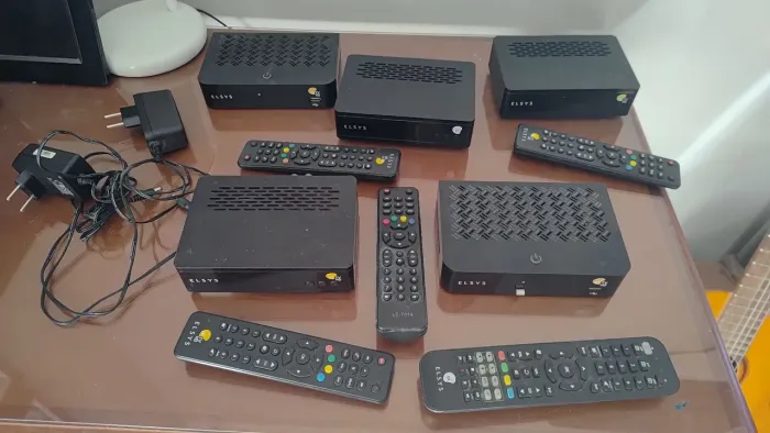 Cinco receptores Elsys Oi TV Hd