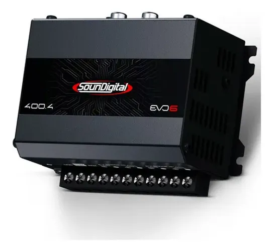 Amplificador Soundigital SD400.4 EVO6 [NOVO/LACRADO]