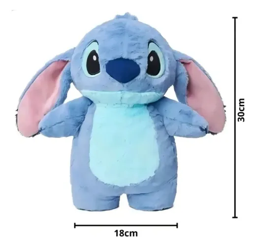 Bolsa térmica do personagem Stitch, para alívio de cólica