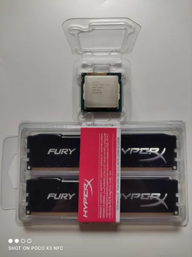 Processador Intel I7 3770 + 16GB RAM DDR3 Kingston Fury