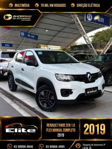 Renault Kwid Zen 1.0 Flex 12V 5P Mec. 2019