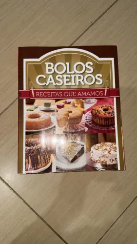 livro de bolos caseiros com receitas completas de bolos