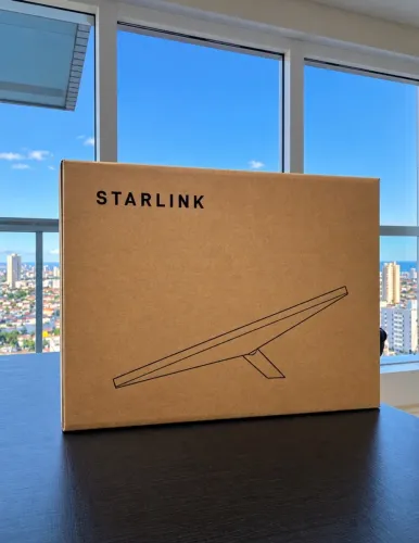 STARLINK MINI - Internet em qualquer lugar