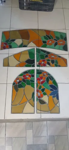 Vitral para decoração
