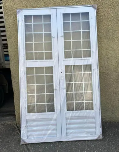 Porta em Aço dupla