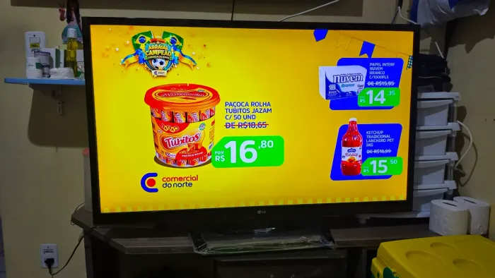 TV LG 47 POLEGADAS (NÃO É SMART)
