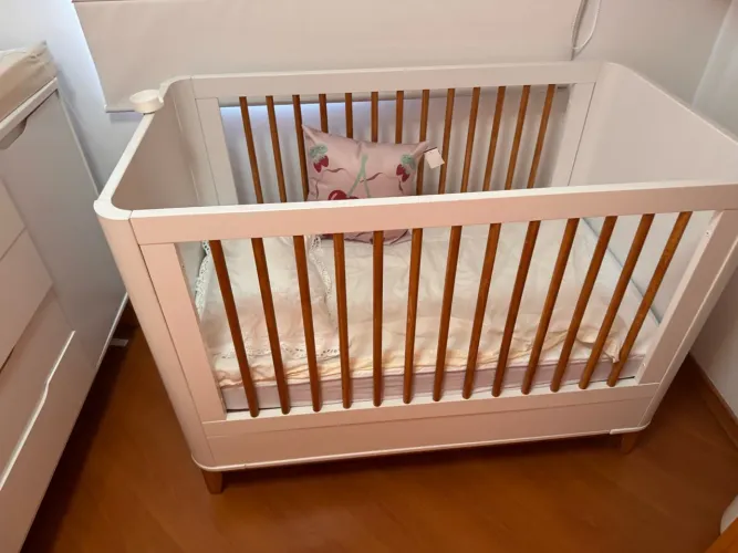 Berço Evolutivo 2 em 1 Baby Tubbi