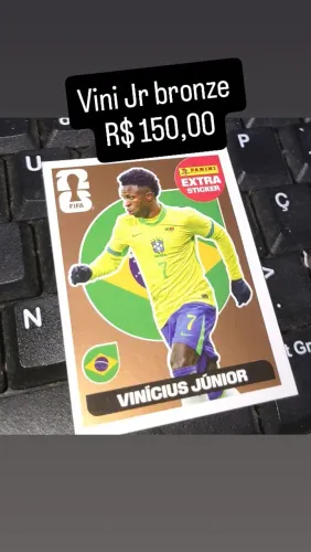 Figurinha Vinícius junior Bronze Niterói