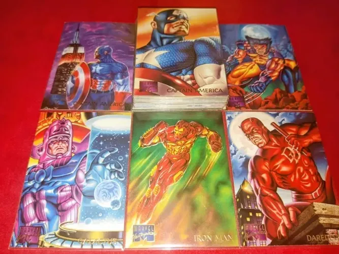 23 Cartas 1995 Marvel Masterpieces