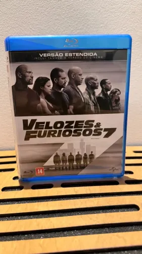 VELOZES E FURIOSOS 7 - BLU RAY ORIGINAL (LEGENDADO E DUBLADO EM PORTUGUES)