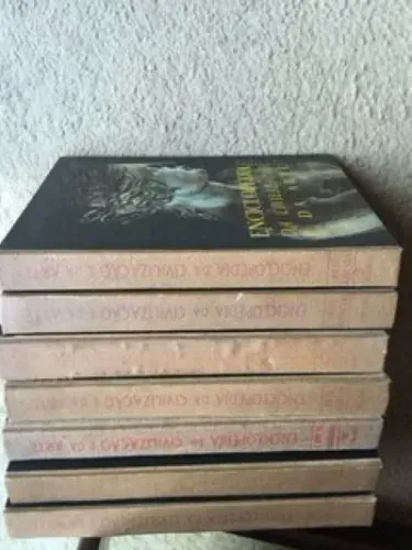 Enciclopédia da civilização e da arte - 7 volumes