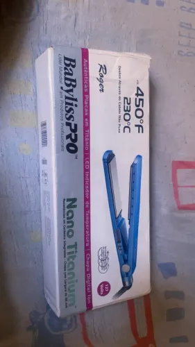 Vendo Prancha nano titanium 