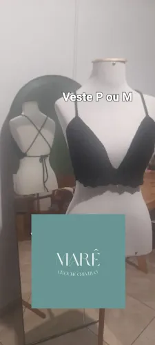 tops em crochê